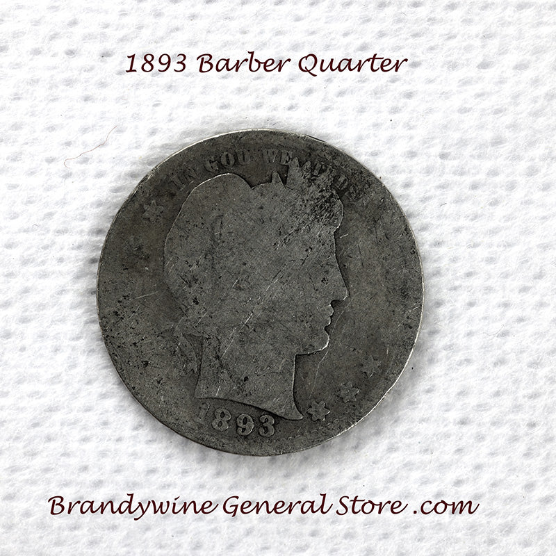 1893 Barber Quarter Brandywine General Store