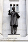 An original premium quality art print of Pennsylvania Monument the Lincoln Statue in Gettysburg for sale by Brandywine General Store