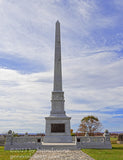 An original premium quality art print of United States Regulars Army Monument front view by the Copse of Trees in Gettysburg for sale by Brandywine General Store