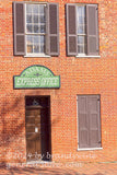 Adams Express office in Brick Building Harpers Ferry art print