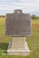 art print of Army of the Potomac 2nd Brigade General Webb memorial in Gettysburg