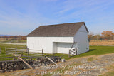 art print of Bryan Barn in Gettysburg National Military park