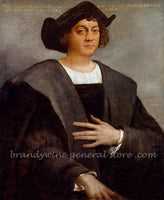 possible Christopher Columbus portrait painted by del Piombo