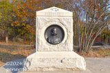 art print of Colonel Patrick O'Rorke monument on Little Round Top on Gettysburg battlefield