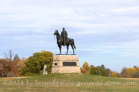 art print of General Meade surveying the Gettysburg battlefield art print