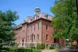 art print of Martin Hall side view on WVU campus in Morgantown WV