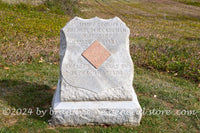 art print of 3rd Maine regiment Col Lakeman monument in Gettysburg National Park