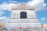 art print of the 16th Michigan Infantry monument on Gettysburg battlefield