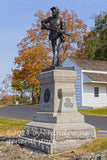 art print of New York 111th Infantry monument in Gettysburg National military park