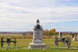 Gettysburg civil war monument for NY 1st Battery B light artillery art print