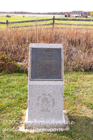 NY 20th state militia Ulster Guards monument in Gettysburg art print