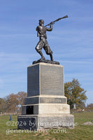 72nd Pennsylvania infantry monument in Gettysburg National Military park