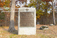 art print of army of the potomac 6th corps 1st division monument in gettysburg national park