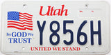 2020 Utah In God we Trust car license plate grading very good plus No date sticker