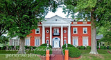 art print of WV Governor's mansion in Charleston landscape format