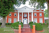 art print of West Virginia Governor's mansion located in Charleston