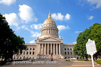 wv-state-capitol-building-road-sign-art-print