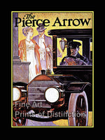 1910 Pierce Arrow Automobile car advertisement art print