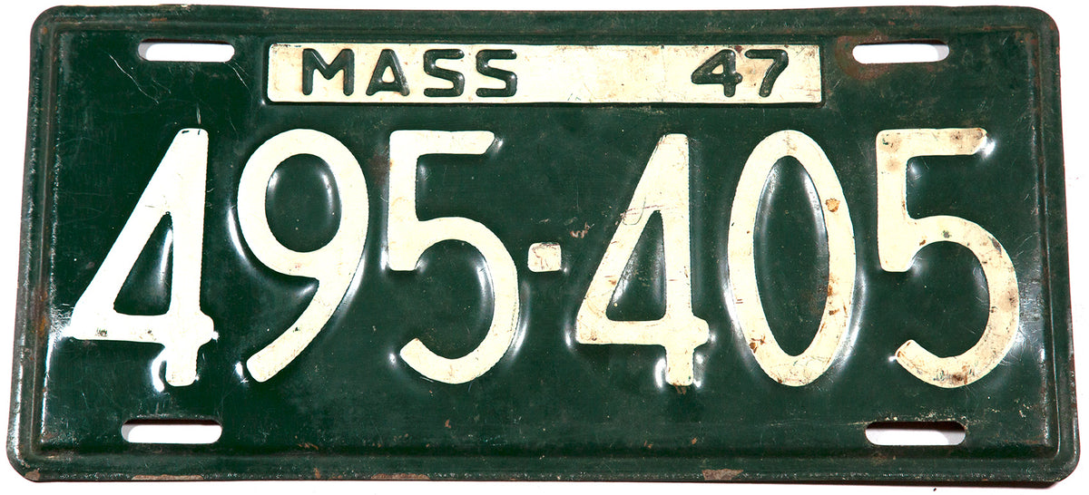 Great Early Driver's License: 1915 Massachusetts Highway Commission  Operator's License #7622: Flying Tiger Antiques Online Store