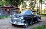 1950 Desoto Police Car Premium Print