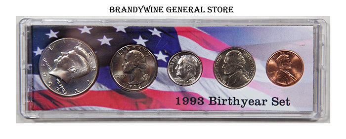 1993 Birth Year Coin Set | Brandywine General Store