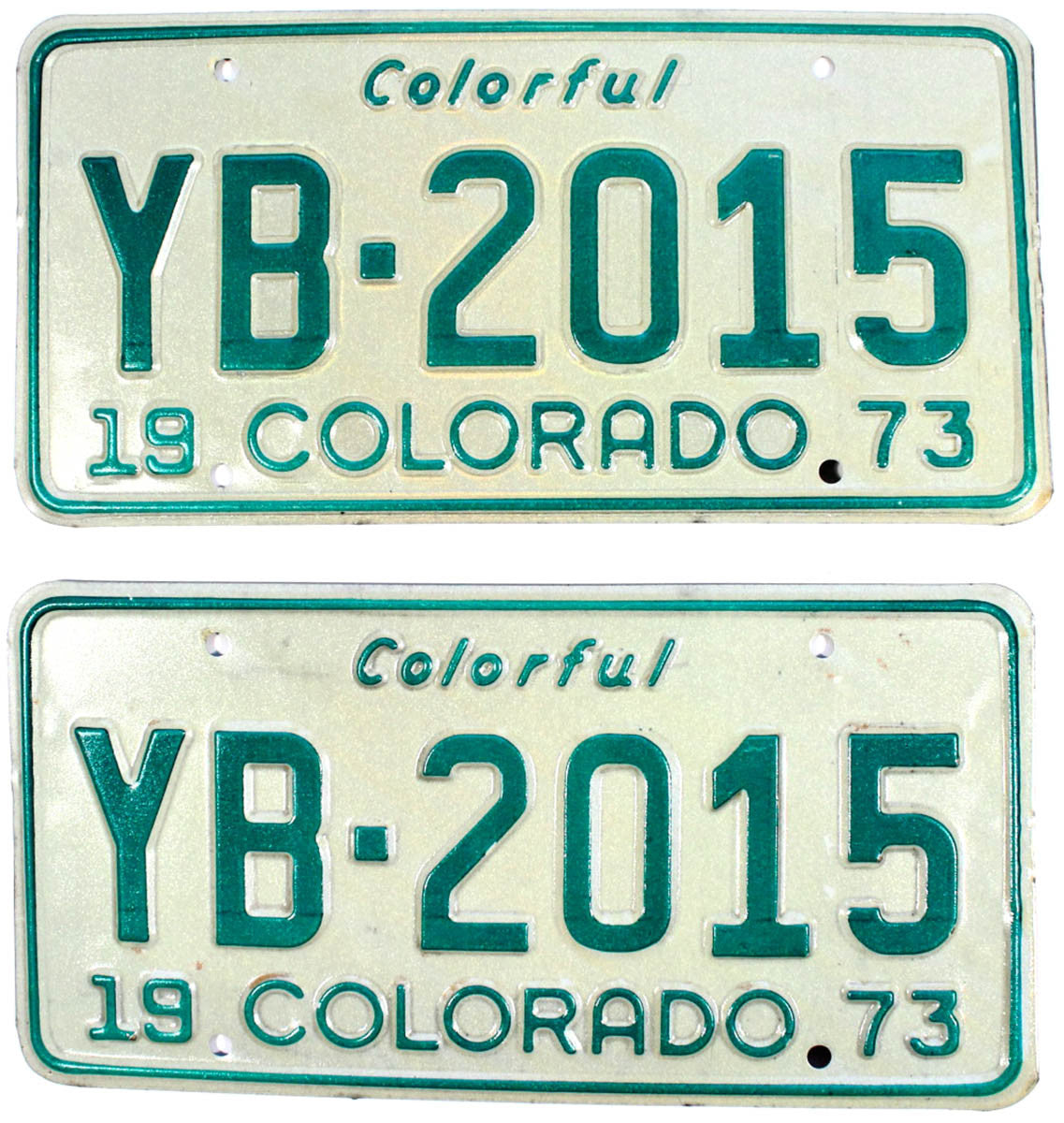 colorado license plate