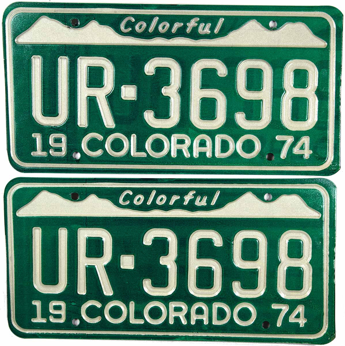 Colorado Native License Plate