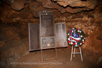 Page County, Virginia Veteran's Memorial located in Luray Caverns art print