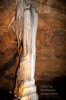 A fine art print of Pluto's Wife cave formation in Luray Caverns, Virginia