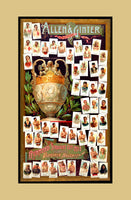 Allen and Ginter Cigarettes World Champions Advertisement art print