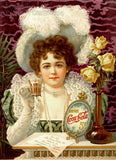 1890 Coca Cola advertisement art print