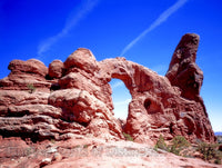 Arches Park the Window Formation at Park Avenue in Utah art print