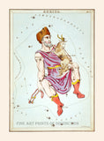 art Print of Auriga Constellation by Jehoshapat Aspin
