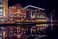 Baltimore Hard Rock Cafe at Night Art Print