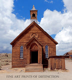 Methodist Church in the Bodie Hills, California Ghost Town