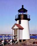 Brant Point Lighthouse on Nantucket Harbor in Massachusetts art print