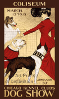 Chicago Kennel Club's Dog Show Advertisement art print