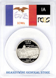 2004-S Iowa Statehood Quarter PCGS Proof 69 Deep Cameo