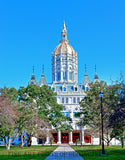 State Capitol Building at Hartford Connecticut art print