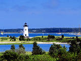 Edgartown Lighthouse on Martha's Vineyard art print