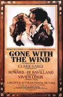  art Print of Gone With the Wind Movie Poster starring Clark Gabel and Vivian Leigh