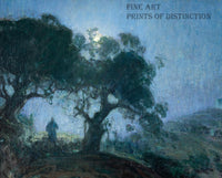 An archival premium Quality art Print of The Good Shepherd painted by Henry Ossawa Tanner in 1903