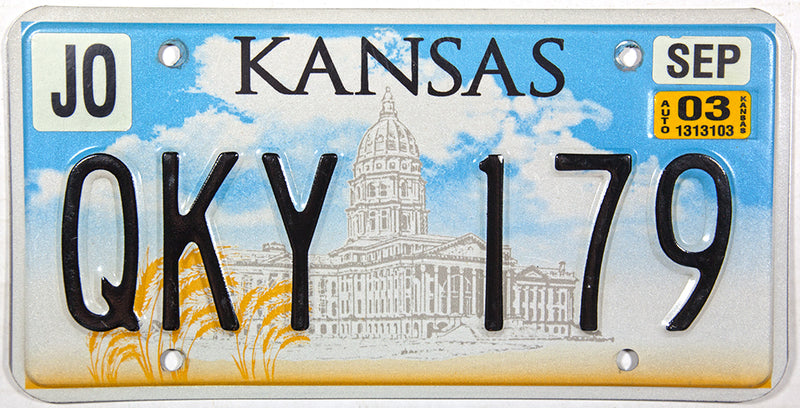 Old embossed Kansas license plates to be replaced if funds secured