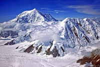 Mount Foraker in Denali National Park in Alaska Art Print