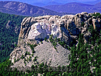 Aerial View of Mount Rushmore in South Dakota art print