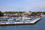 Boatyard at Put in Bay Ohio Art Print