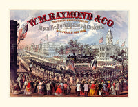 W. M. Raymond Burial Cases and Caskets Company art print