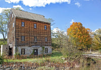 Rexrode Mill at New Hampden Virginia outside Blue Grass art print