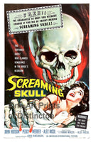 art print of Screaming Skull Movie Poster