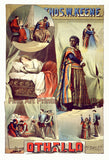 Shakespeare's Othello Theater Poster starring Thomas Keene art print